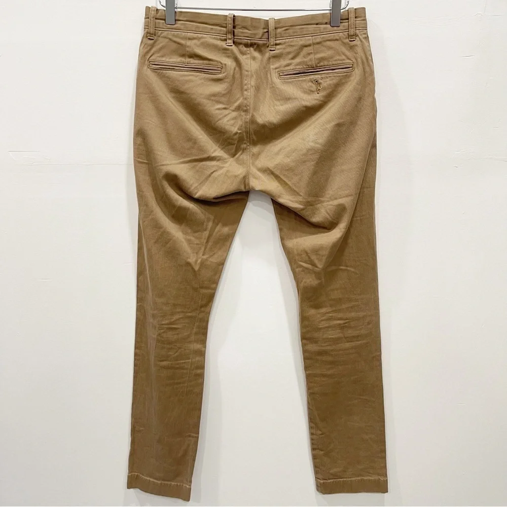 J. Crew 484 Slim-Fit Stretch Chino Pants Men’s W30 L32 Tan Cotton